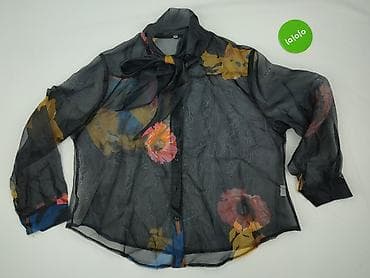 bluzki aksamitna: Koszula damska, rozmiar 3XL — 3