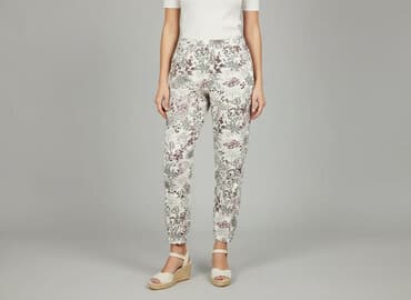 buty szerokie w palcach damskie: ONLY, Spodnie materiałowe damskie, rozmiar S — 6