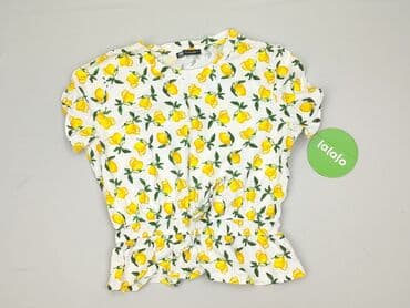 cytrynowa bluzka damska: Zara, Bluzka damska, L — 2