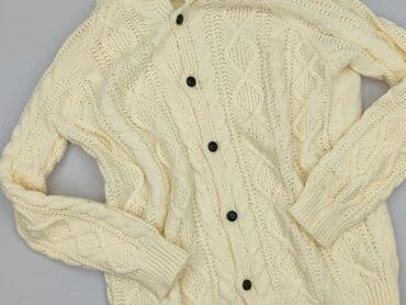 sweter w warkoczowy splot h m: Kardigan damski, rozmiar L — 1