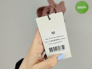 bluzki z pluszu: Top damski, rozmiar M — 4