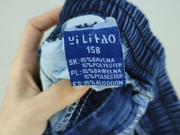 adidas rozpinane spodnie: Spodnie jeansowe, 13 lat, 158, stan - Bardzo dobry — 5