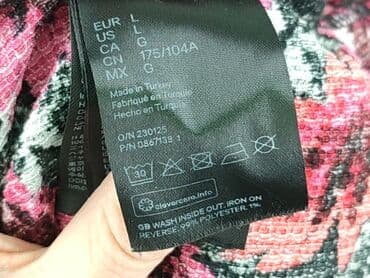 srebrny top h m: H&M Divided, Bluzka damska, L — 5