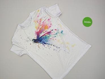 motyl: T-shirt damski, rozmiar M — 2
