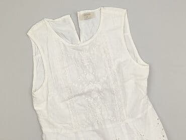 hm bluzki z krótkim rękawem: Cream, Bluzka damska, rozmiar S — 1