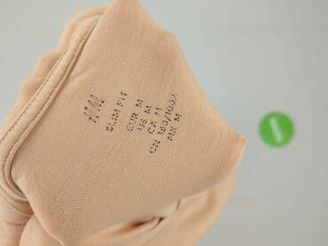 beige t shirty: H&M, T-shirt damski, S — 4