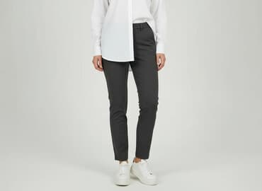 buty lasocki wyprzedaż: Spodnie materiałowe damskie, rozmiar L — 6