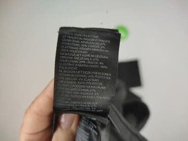 hm krótkie spodenki czarne: H&M, Spodnie materiałowe damskie, rozmiar S — 5