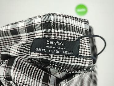 kurtki w biedronce: Bershka, Spodnie materiałowe damskie, rozmiar XL — 4
