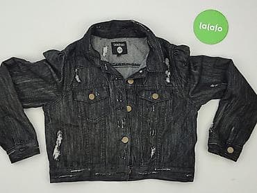 napy do kurtki: Boohoo, Kurtka jeansowa damska, rozmiar L — 2