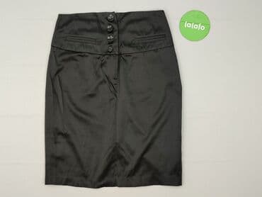 elegancka spódnice z wysokim stanem: Spódnica damska, rozmiar L — 3