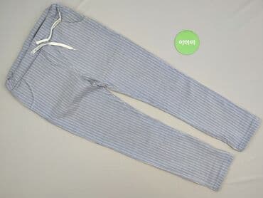 krótkie spodenki z lampasami: Unisono, Spodnie materiałowe damskie, rozmiar L — 2