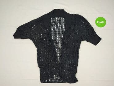 czarna sukienka i szary sweter: Kardigan damski, rozmiar L — 2