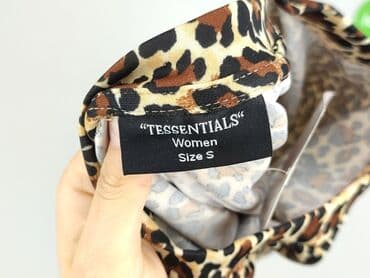 bluzka w panterkę stradivarius: Tessentials, Bluzka damska, rozmiar S — 4