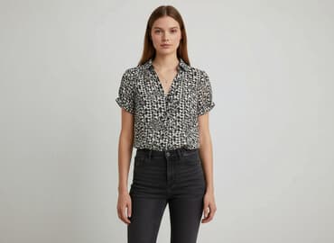 koszulka z jamnikiem reserved: Rocha John Rocha, Bluzka damska, L — 6