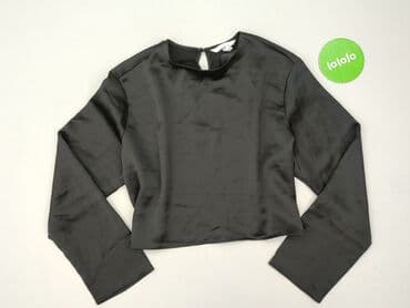 bluzka czarna na impreze: H&M, Top damski, rozmiar M — 2