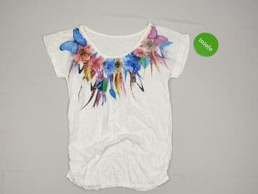 biala koszulka new yorker: T-shirt damski, S — 2