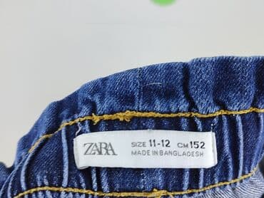 neonowa marynarka: Spodnie jeansowe, Zara, 12 lat, 146/152, stan - Bardzo dobry — 4