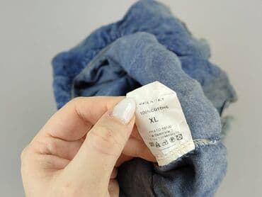 jeansy z asymetrycznym zapieciem: Kombinezon damski, XL — 4