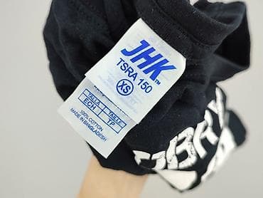 bluzki basic z dekoltem v: JHK, T-shirt damski, rozmiar XS — 5