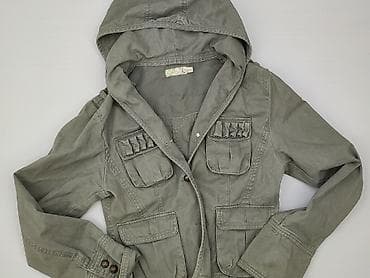 szara parka: Parka damska, rozmiar M — 1