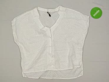 białe luźna bluzki: Moodo, Bluzka damska, rozmiar L — 2