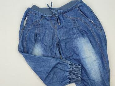 joggery damskie z łańcuszkiem: 3/4 Trousers for women, size L — 2