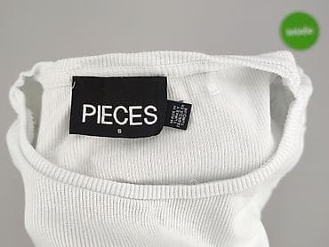bluzki bufki: Pieces, Bluzka damska, rozmiar S — 5