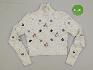 zara sweter z bufiastymi rękawami: Zara, Golf damski, rozmiar S — 3