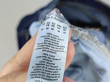 pull and bear garnitury: Boohoo, Jeansy damskie, rozmiar XL — 5