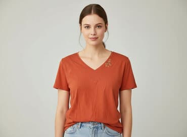 koszulki z długim rękawem damskie boss orange: T-shirt damski, rozmiar S — 1