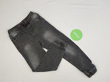 bufiasty top: Spodnie jeansowe, Little kids, 8 lat, 128, stan - Idealny — 2