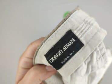 Spodnie: Giorgio Armani, Chinosy dla mężczyzn, rozmiar M — 4