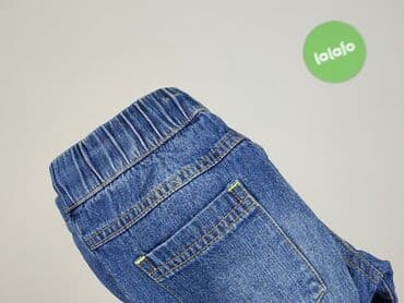 dad fit spodnie: Spodnie jeansowe, 12-18 miesięcy, stan - Bardzo dobry — 6