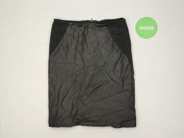 spódniczka z eko skóry czarne: Spódnica damska, rozmiar M — 4