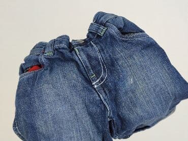 spodnie do szarej marynarki: Denim pants, George, 3-6 months, condition - Very good — 5