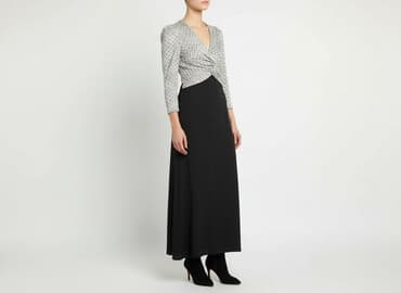 sukienka maxi z długim rękawem na wesele: Women`s dress, size S — 1