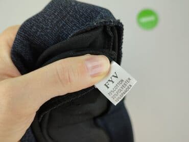 spodnie czarne damskie z niskim stanem: Spodnie materiałowe damskie, rozmiar S — 6