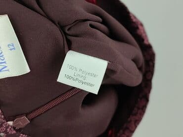 spódnice bordowa midi: Spódnica damska, rozmiar L — 6