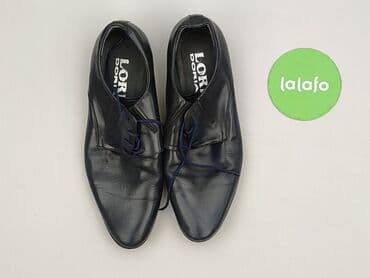 hermes czarne klapki: Półbuty dla mężczyzn, rozmiar 40 — 2