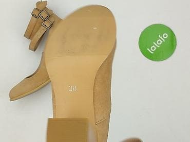 buty na ostrogi piętowe: Półbuty damskie, rozmiar 38 — 6