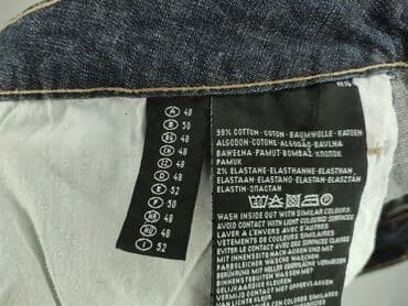 jeansowe trapezowe spódniczka: Spódnica damska, rozmiar 4XL — 4