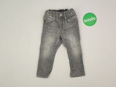 spodnie woskowane matowe: Spodnie jeansowe, H&M, 1.5-2 lat, 92, stan - Dobry — 2