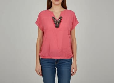 apricot bluzki: Bluzka damska, rozmiar M — 5