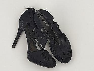 converse na platformie czarne: Czarne damskie szpilki Graceland - Rozmiar: 37 (oznaczenie na — 1