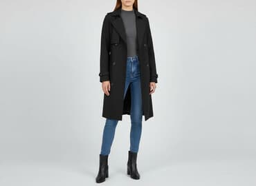 burberry kurtka damska: Trencz damski, rozmiar S — 6