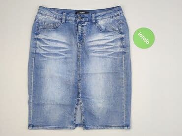 spódniczka dżinsowe z wysokim stanem: Spódnica damska, rozmiar M — 2