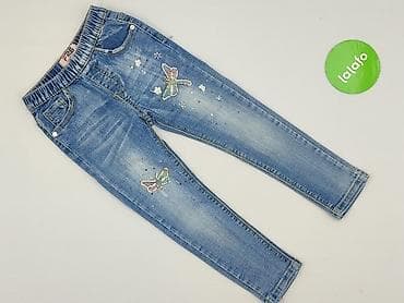 bluzki bebe: Spodnie jeansowe, 3-4 lat, 98/104, stan - Bardzo dobry — 2