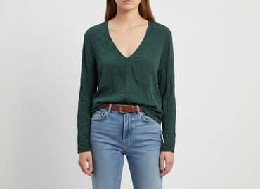 zielona koszula damska zara: Zara, Bluzka damska, rozmiar L — 1