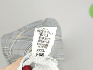 versace bluzki: Styled In Italy, Spodnie materiałowe damskie, rozmiar 3XL — 4